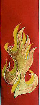 Stylized Flames for Pentecost