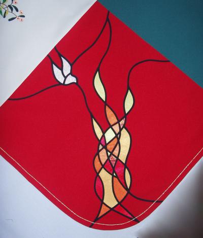 Pentecost Flames and Dove